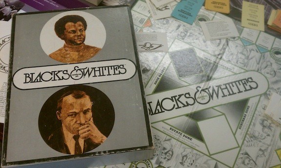 blacks and whites