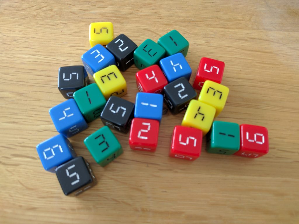 pile of dice