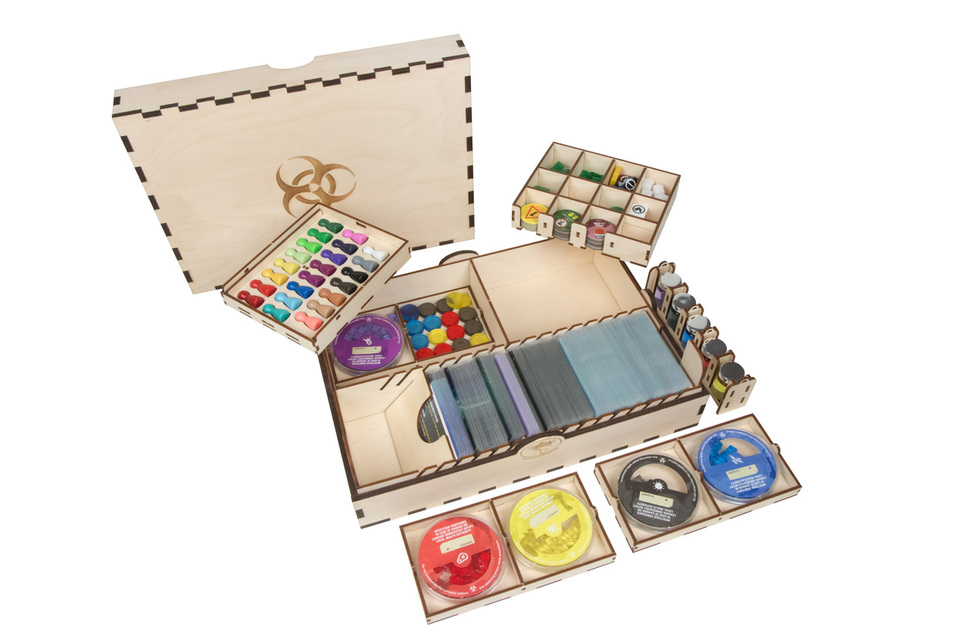 Pandemic Wooden Box